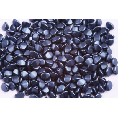 Pinch Beads Pastel Montana Blue 5x5mm 25042 | Rutkovsky Czech Glass