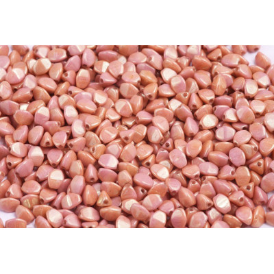 Pinch Beads Alabaster Red Luster 02010/14495 5x5mm | Rutkovsky