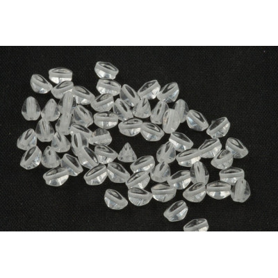 Pinch Beads Crystal 00030 5x5mm | Czech Glass Beads