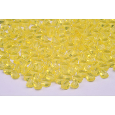 Yellow Pinch Beads 5x5mm Topaz 10017 | Czech Glass Beads