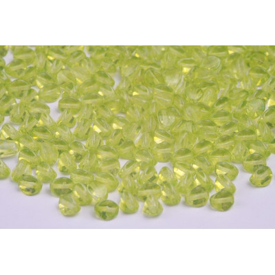 Pinch Beads Peridot Green 10014 5x5mm | Czech Glass Beads