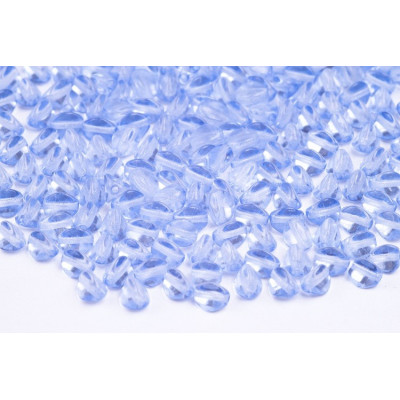 Light Blue Pinch Beads 5x5mm Rutkovsky 10043 | Czech Glass Beads