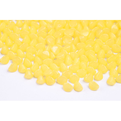 Yellow Pinch Beads 5x5mm 10017AL | Rutkovsky Czech Glass Beads