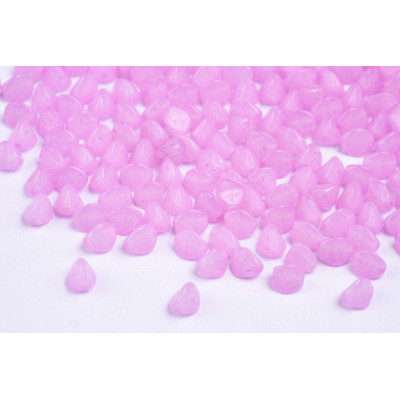 Rose Pink Pinch Beads 5x5mm Rutkovsky 10009AL | Czech Glass
