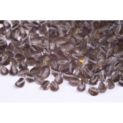 Czech Pinch Beads 5x5mm Crystal Azuro 00030/29900 | Rutkovsky