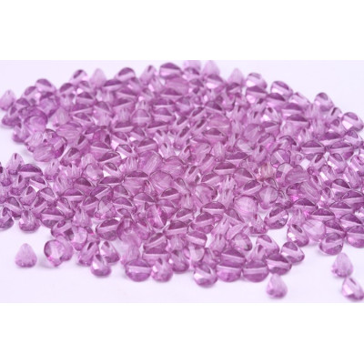Amethyst Violet Pinch Beads 5x5mm Czech Glass 10038 | Rutkovsky