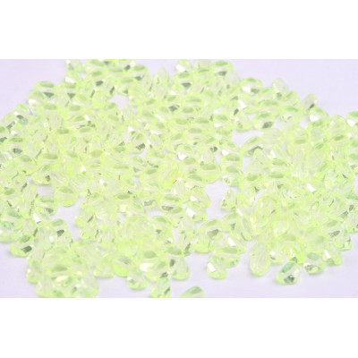 Czech Glass Pinch Beads 5x5mm Peridot Green 10013 | 70pcs