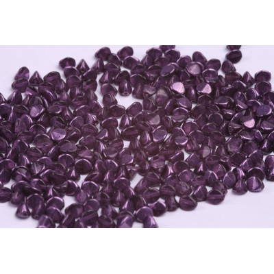 Amethyst Purple Pinch Beads 5x5mm 10039AL | Czech Glass Beads