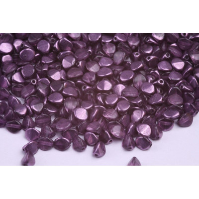 Pinch Beads Amethyst Purple Luster 5x5mm 10038AL | Rutkovsky