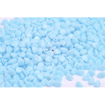 Czech Pinch Beads 5x5mm Light Aqua 5171 | Rutkovsky Glass