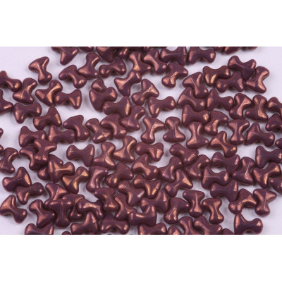 Preciosa Tee Beads 2x8mm Amethyst Opaque Vega 23030/15726