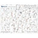 Preciosa Tee Beads 2x8mm White Alabaster Luster 02010/14400