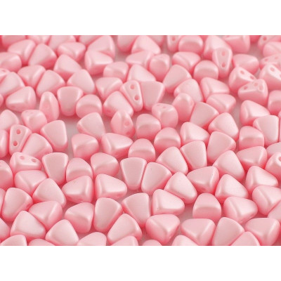 Matubo Nib-Bit Pastel Pink 02010/29305 | 2-Hole Czech Glass Beads
