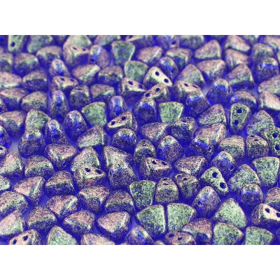 Matubo Nib-Bit 6x5mm Stardust Cobalt Blue 56952 | Glass Beads