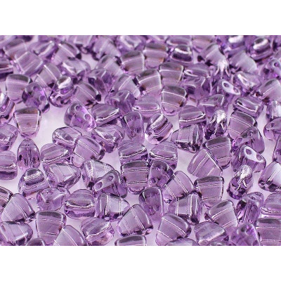 Matubo Nib-Bit Czech Glass Beads Tanzanite 20500 6x5mm | 2-Hole