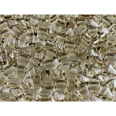 Matubo Nib-Bit Beads 6x5mm Smoke Topaz 40020 | Two-Hole Glass