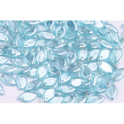 Flames N. 56 Transparent Aqua Luster Iris