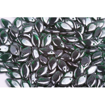 Flames N. 57 Dark Green WHITE LUSTER