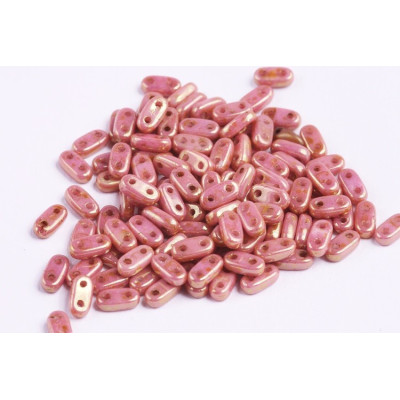 Bar Beads N. 14 LUSTER OPAQUE ROSE GOLD TOPAZ