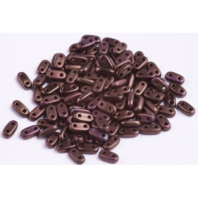 CzechMates Bar 6x2 mm N. 26 METALLIC SUEDE DARK PLUM