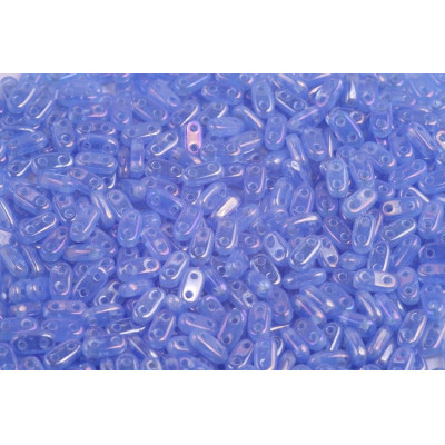CzechMates Bar 6x2 mm N. 32 LUSTER IRIS - OPAL SAPPHIRE