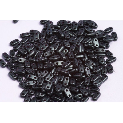 Bar Beads N. 6 METALLIC SUEDE DARK FOREST