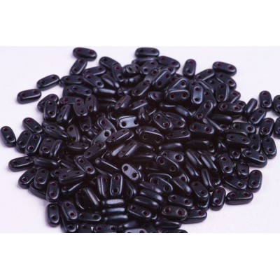 CzechMates Bar 6x2 mm N. 7 METALLIC SUEDE DARK BLUE