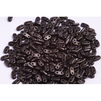 Bar Beads N. 9 METALLIC SUEDE DARK GREEN