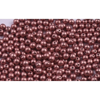 Round Beads 4mm Brown 02010/40041 Rutkovsky | Czech Glass Beads