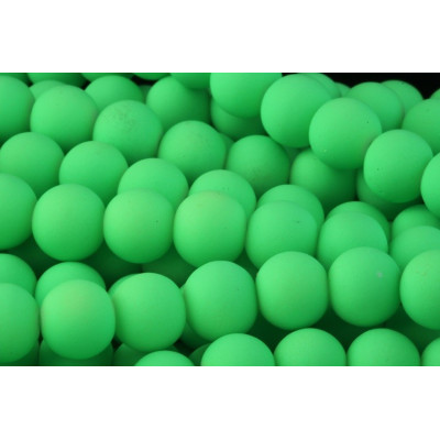 Round Druck Beads 4 mm N. 32B Green