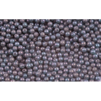 Round Beads 4mm Opaque Mint Nebula 53100/15001 | Rutkovsky Glass