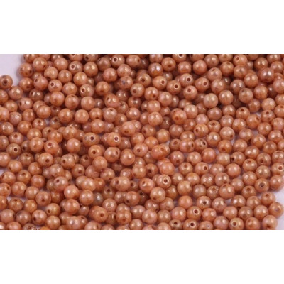 Round bead  N. 1079 Brown