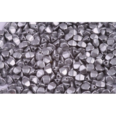 Pinch Beads 7mm Silver 02010/40001 | Rutkovsky Czech Glass