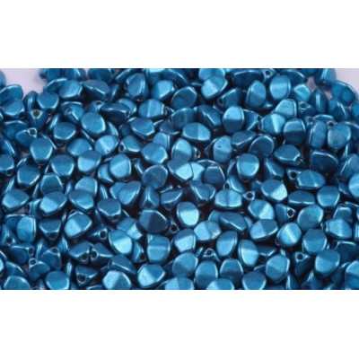 Pinch Beads 7mm Blue 02010/40038 | Rutkovsky Czech Glass