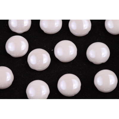 PRECIOSA Candy N. 74 Opaque White Alabaster, Snow White Iris Sfinx