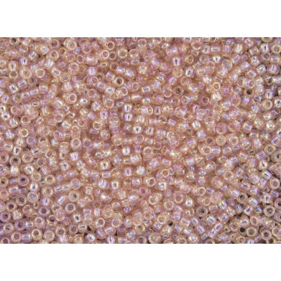 TOHO Round 8/0 Trans-Rainbow Rosaline 169 | Japanese Seed Beads