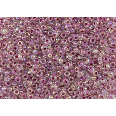 TOHO Round 8/0 Inside-Color Rainbow Strawberry 771 | Seed Beads