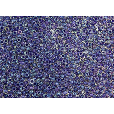 TOHO Round Seed Beads 8/0 Tanzanite Lined 181 | Japanese Glass