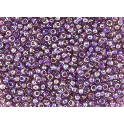 TOHO Round 8/0 Seed Beads Amethyst Rainbow 166B | Japanese Glass