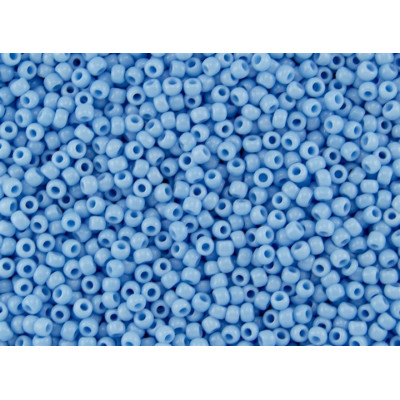 TOHO Round 8/0 Opaque Blue Turquoise 43 | Japanese Seed Beads