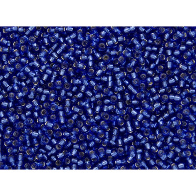 TOHO Round 8/0 Seed Beads Silver-Lined Sapphire 35 | Glass Beads