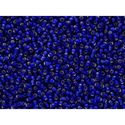 TOHO Round 8/0 Silver-Lined Cobalt 28 | Japanese Seed Beads