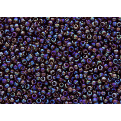 TOHO Round 8/0 Trans-Rainbow Smoky Topaz 177 | Japanese Seed Beads
