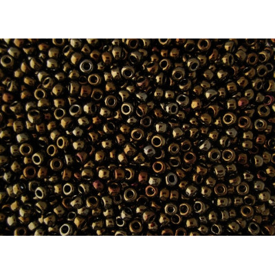 TOHO Round 8/0 Seed Beads Metallic Iris Brown 83 | Japanese Glass