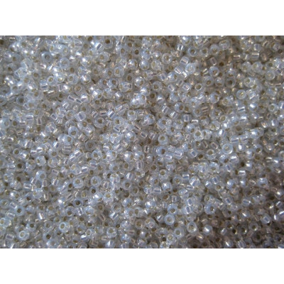 TOHO Round 8/0 Silver-lined Milky White 2100 | Japanese Seed Beads