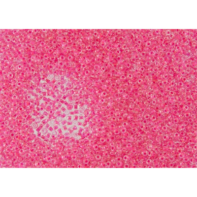 TOHO Round 8/0 Luminous Neon Pink 804 | Japanese Glass Seed Beads