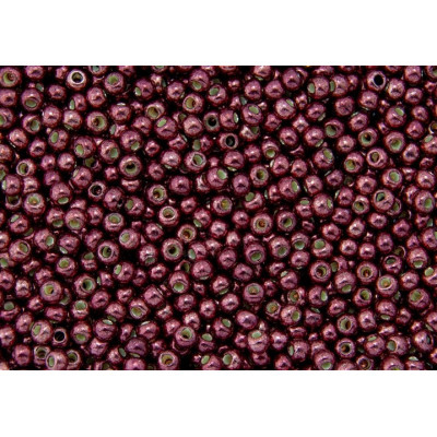 TOHO Round 8/0 rocailles Galvanized Brick Red PF564 | 10g