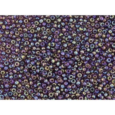 TOHO Round 8/0 Seed Beads Trans-Rainbow Amethyst 166C | Japan