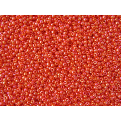 TOHO Round 11/0 Seed Beads Opaque-Rainbow Pumpkin 410 | 10g