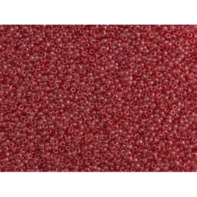 TOHO Round 11/0 Inside-Color Tomato Lined 341 | Glass Beads